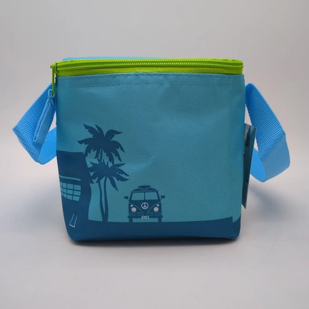 Trader Joe's Mini Insulated Bag Tote Blue 2025 Limited Edition Lunch Box Pail